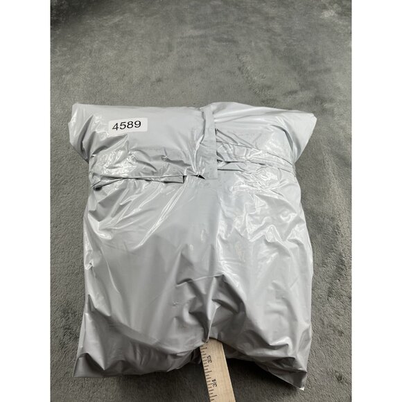 Vintage Sears Overcoat Mens 40 Beige Coat Zip Out Lining Dress Trench 70s Winter - Picture 14 of 14